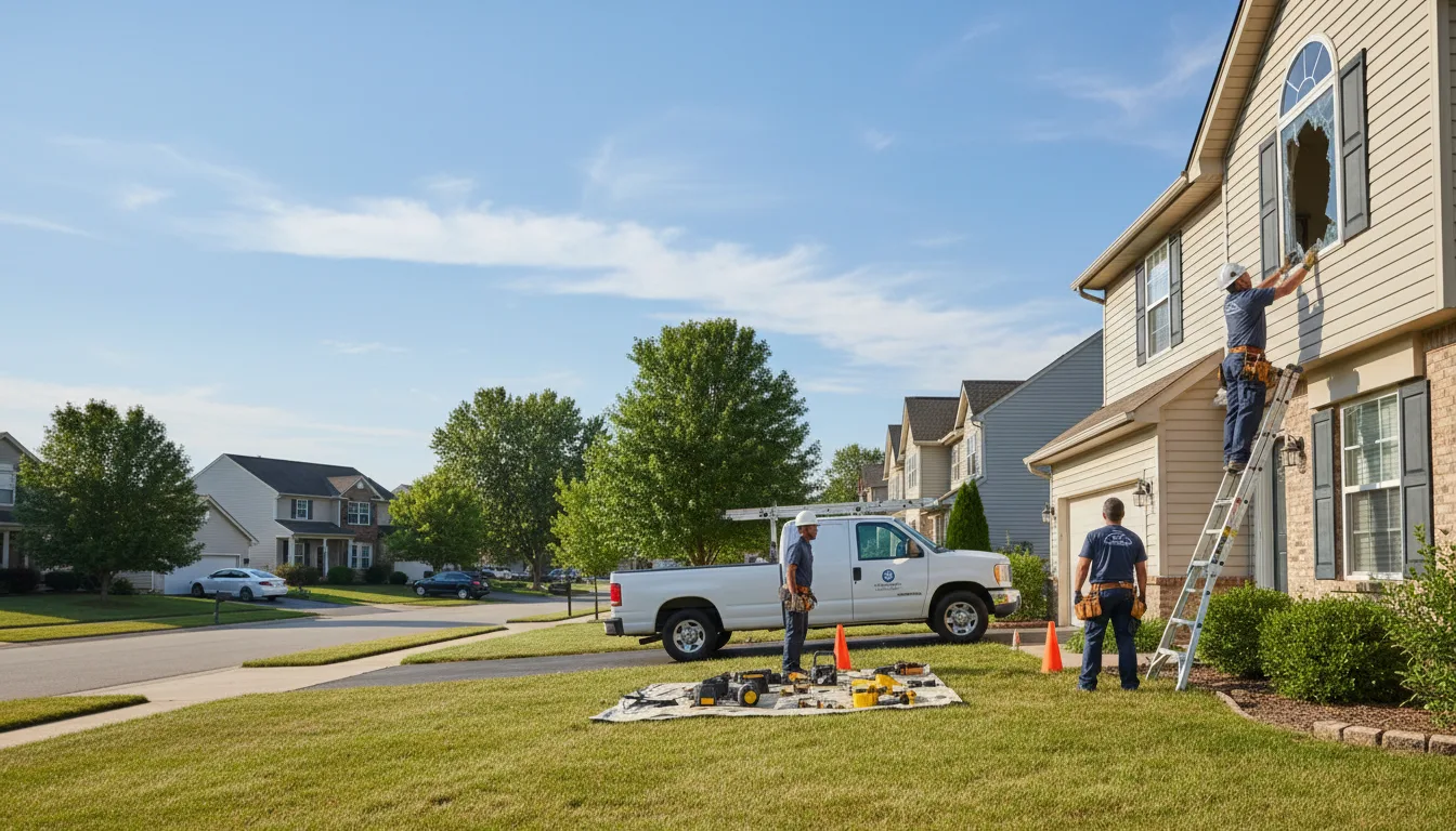 Expert window installer providing residential service in Dorrance, KS